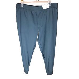 Stylus plus Size XXL active sport green leggings joggers pants New with Tags